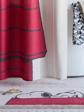 Peanuts Snoopy Bath Rug Set | Woodstock Bathroom Mats, Cozy Plush Decor